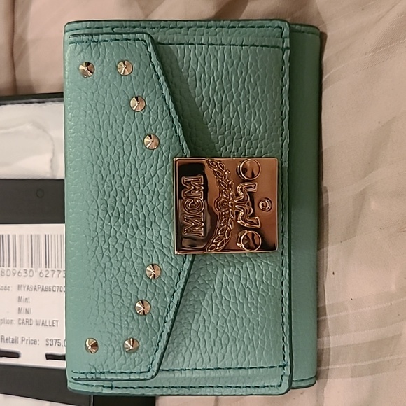 MCM Patricia Tri-fold Wallet - Picture 1 of 8